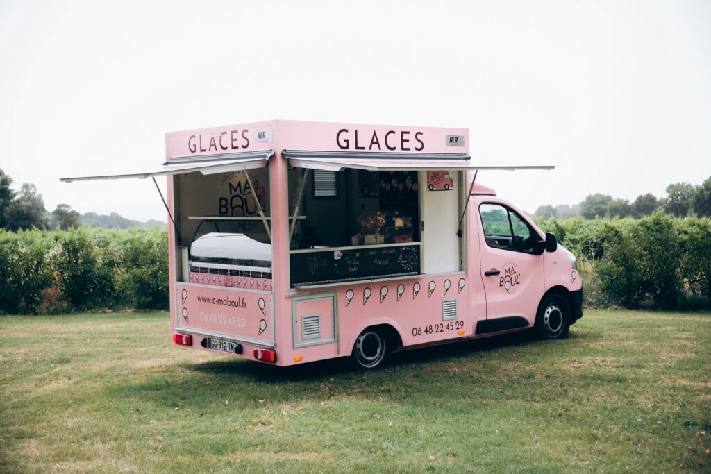 Sweety food truck glace