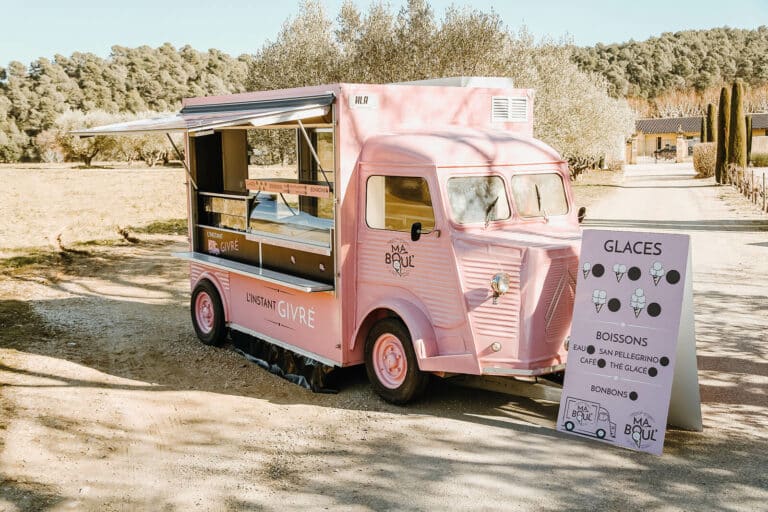Vinity food truck glace