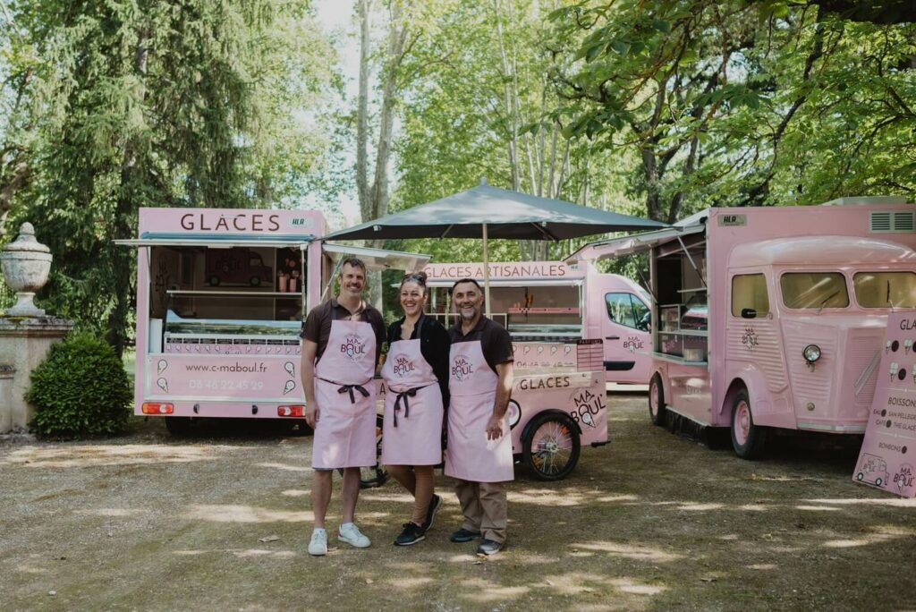 Food truck glace franchise