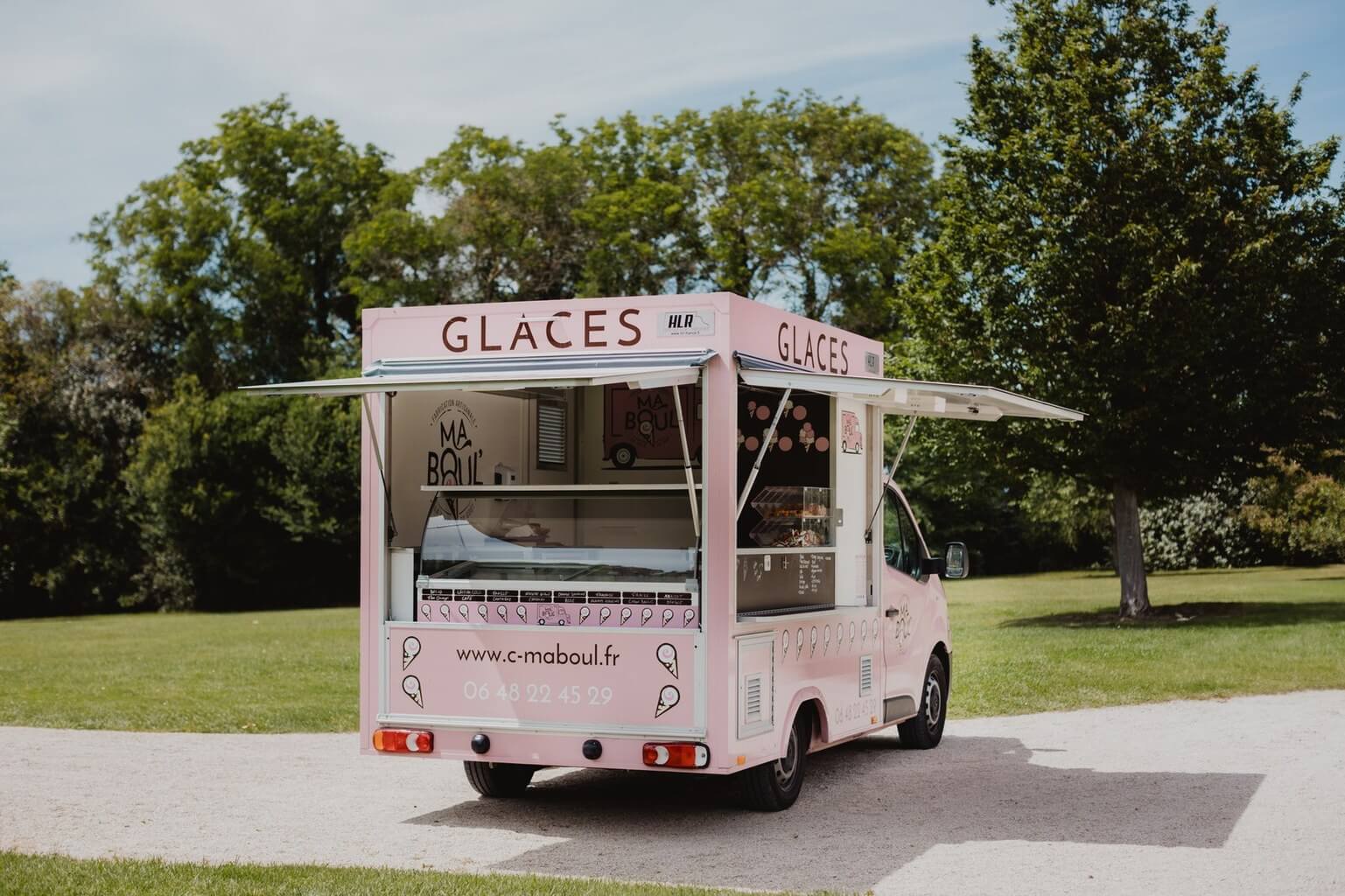 Food truck glace sweety